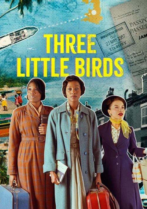 Poster  de la temporada 1 de Three Little Birds