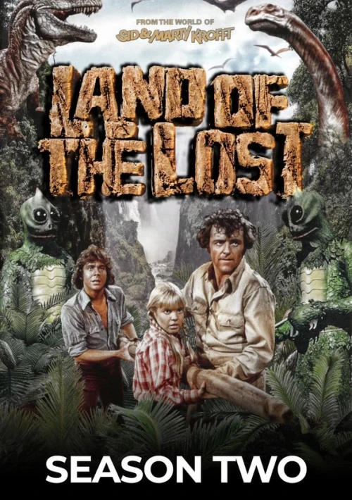 Poster  de la temporada 2 de Land of the Lost