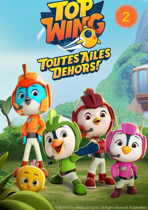 Poster  de la temporada 2 de Top Wing