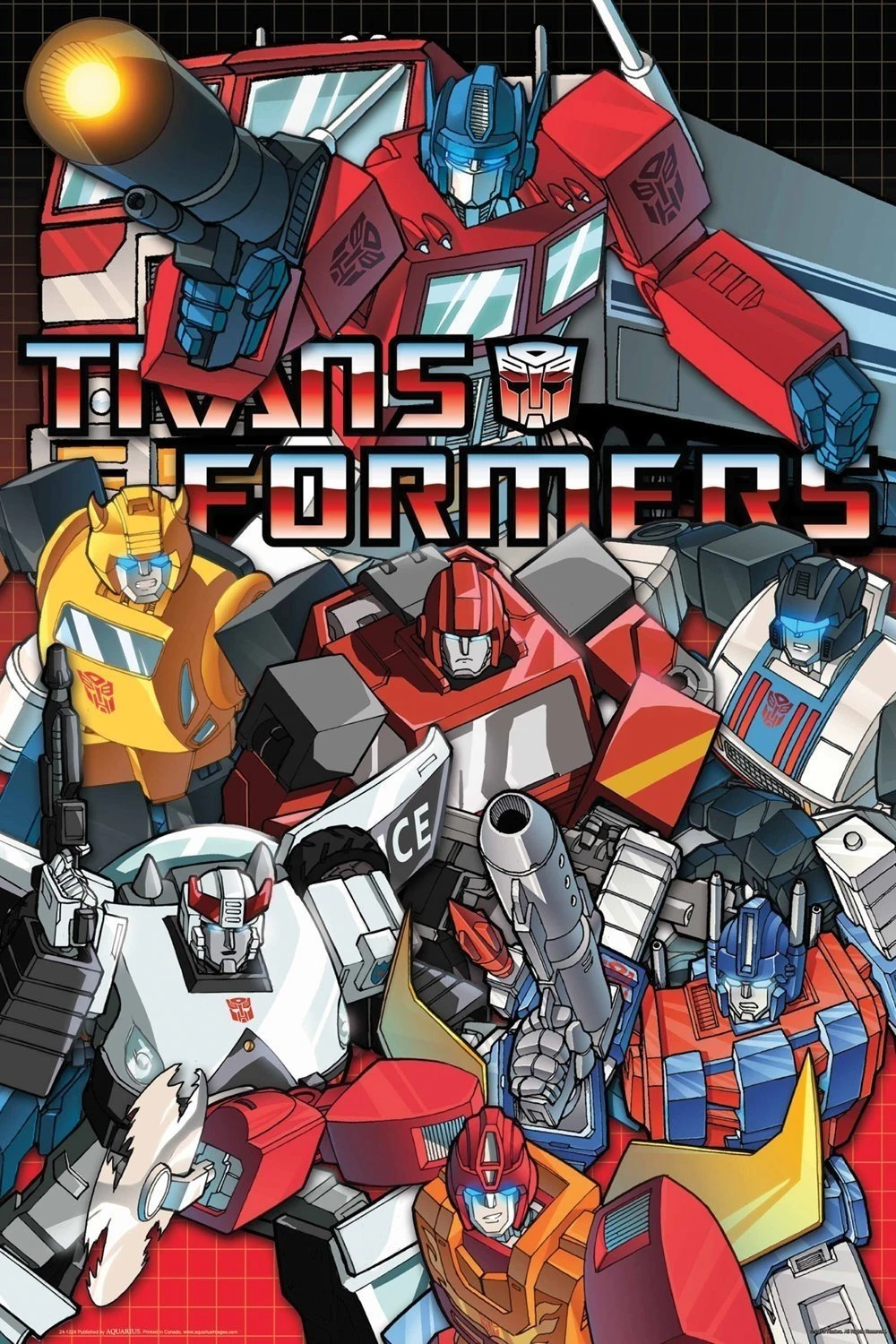 Poster  de The Transformers en inglés