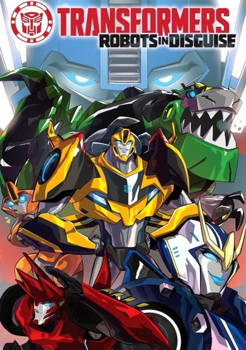 Poster  de la temporada 4 de Transformers: Robots in Disguise