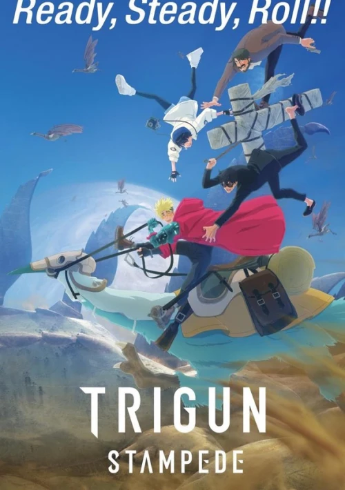 Poster  de la temporada 1 de TRIGUN STAMPEDE