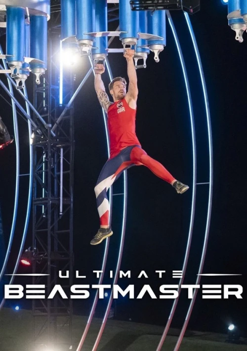 Poster  de la temporada 2 de Ultimate Beastmaster: Solo sobrevive el más fuerte