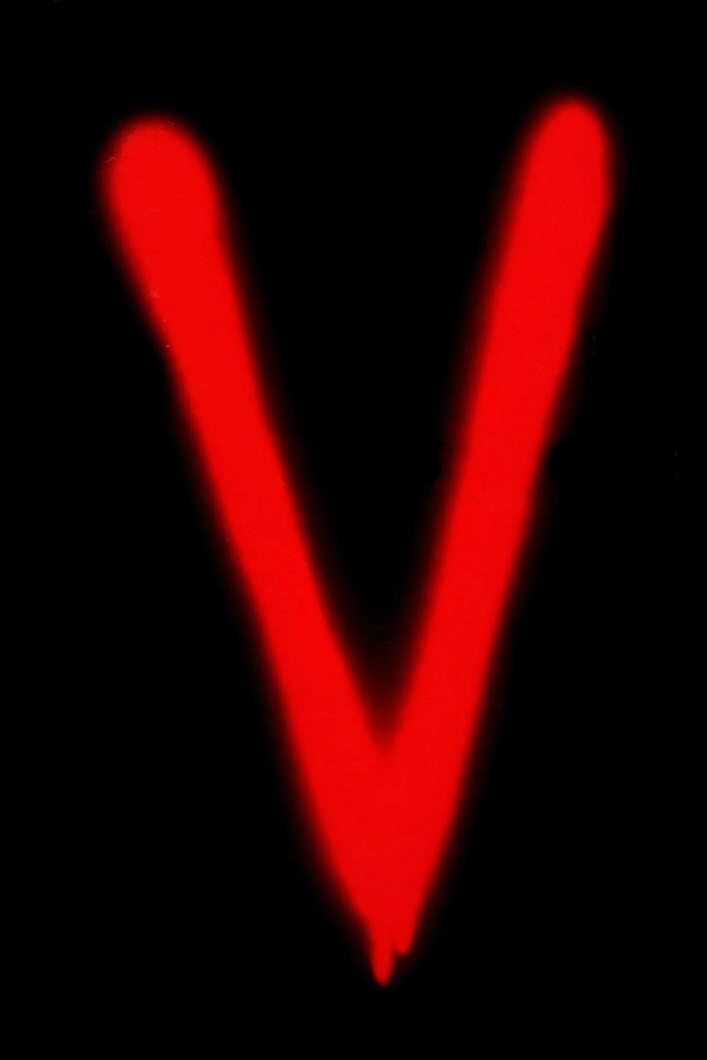 Poster  de V en inglés
