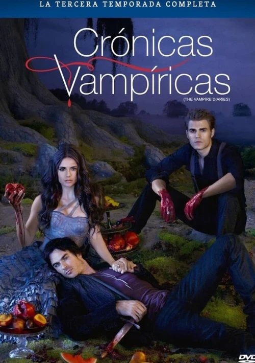 Poster  de la temporada 3 de The Vampire Diaries