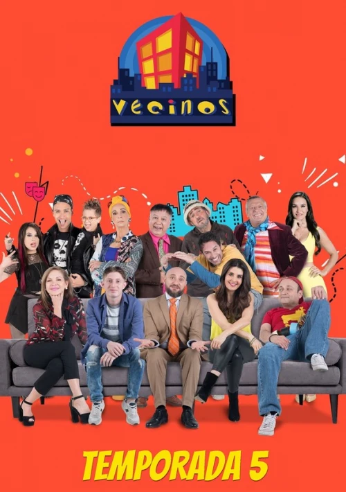 Poster  de la temporada 5 de Vecinos
