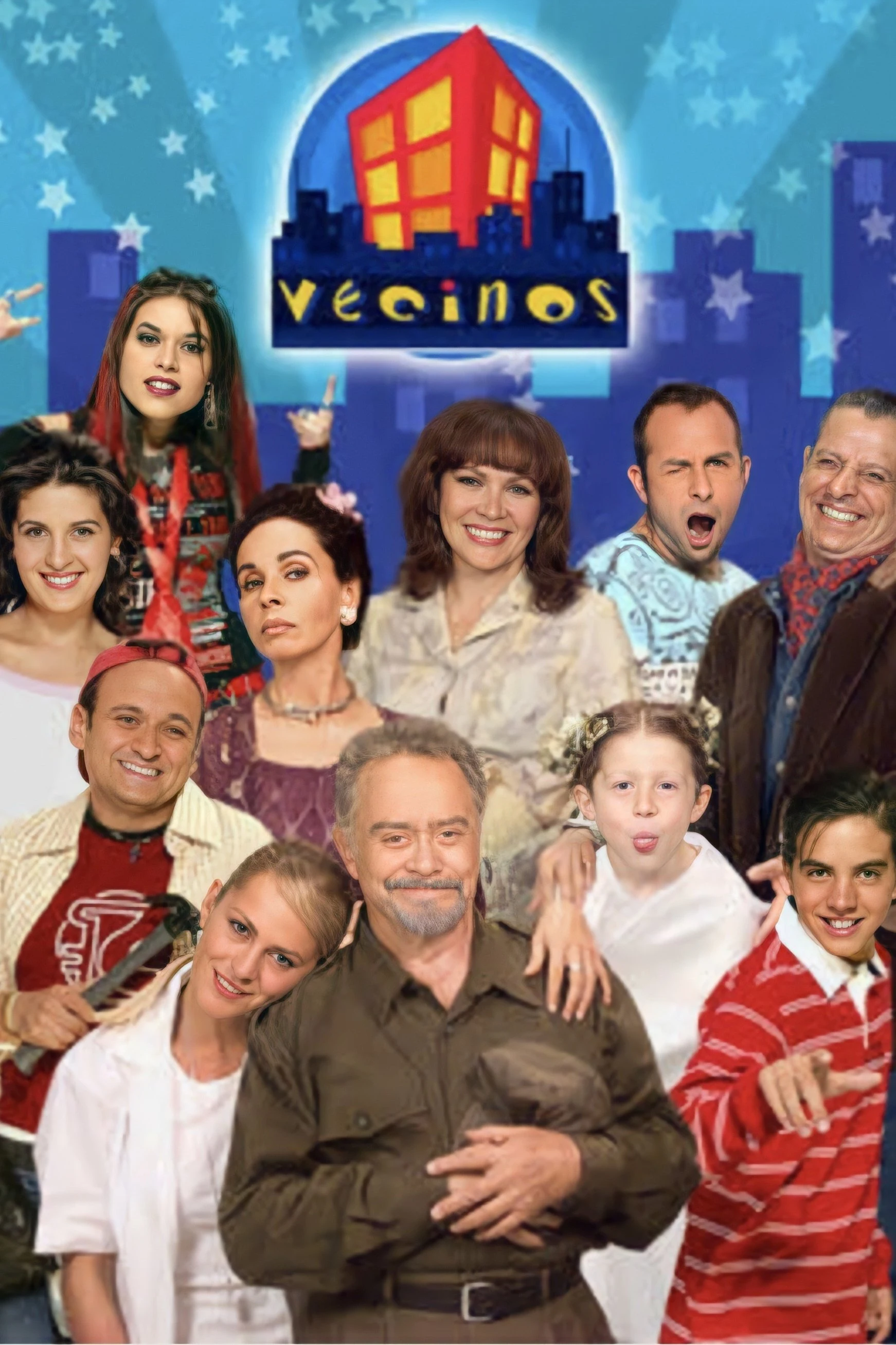 Poster  de Vecinos en español