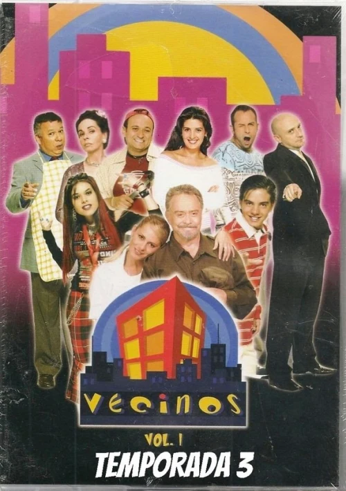 Poster  de la temporada 3 de Vecinos