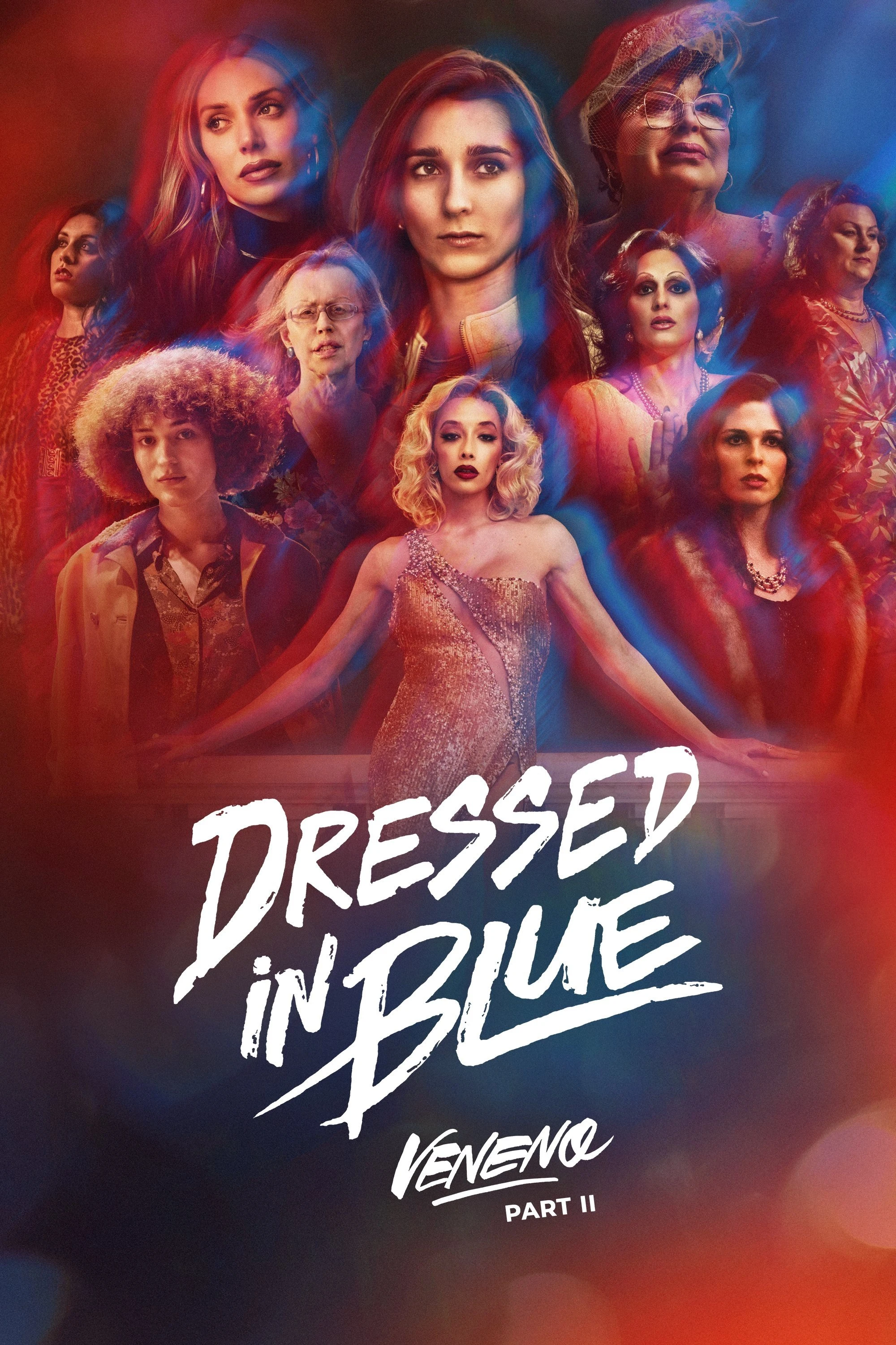 Poster  de Vestidas de azul en inglés