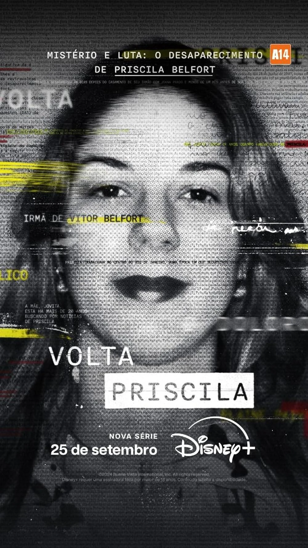 Poster  de Volta Priscila