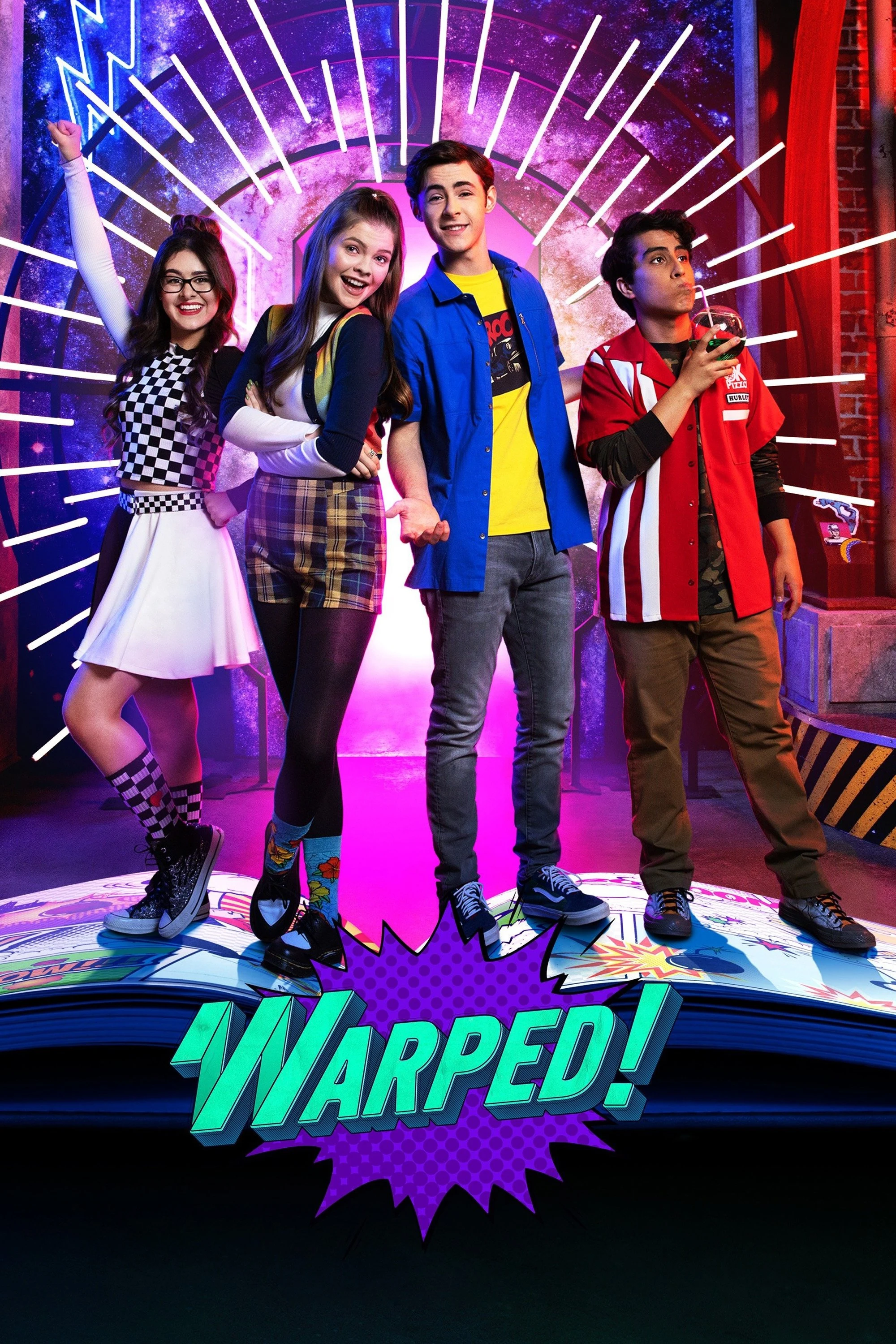 Poster  de Warped! en inglés