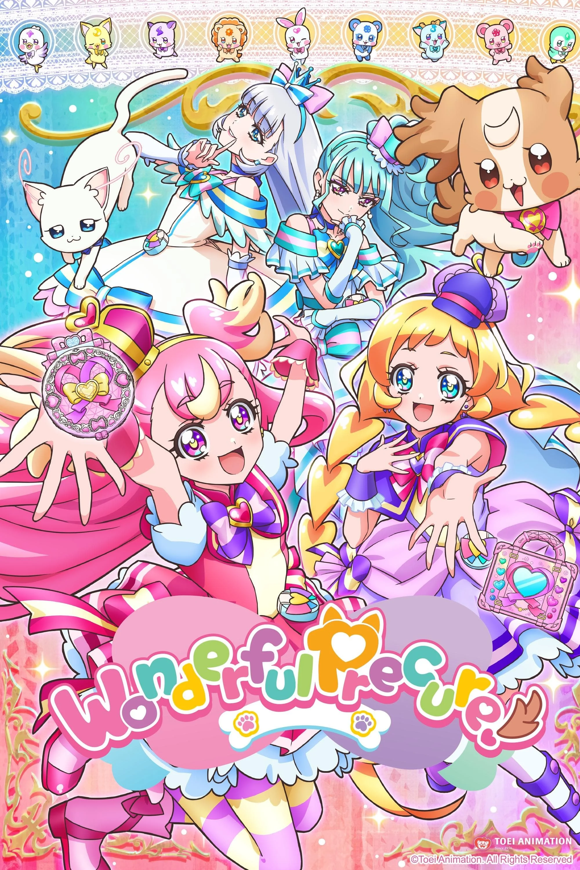 Poster  de Wonderful Precure! en inglés