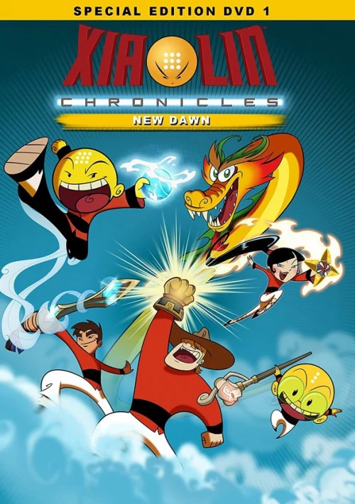 Poster  de la temporada 1 de Xiaolin Chronicles