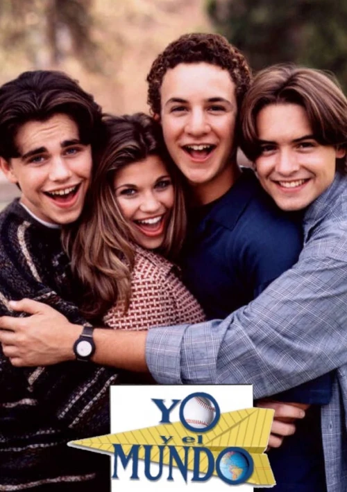 Poster  de la temporada 4 de Boy Meets World