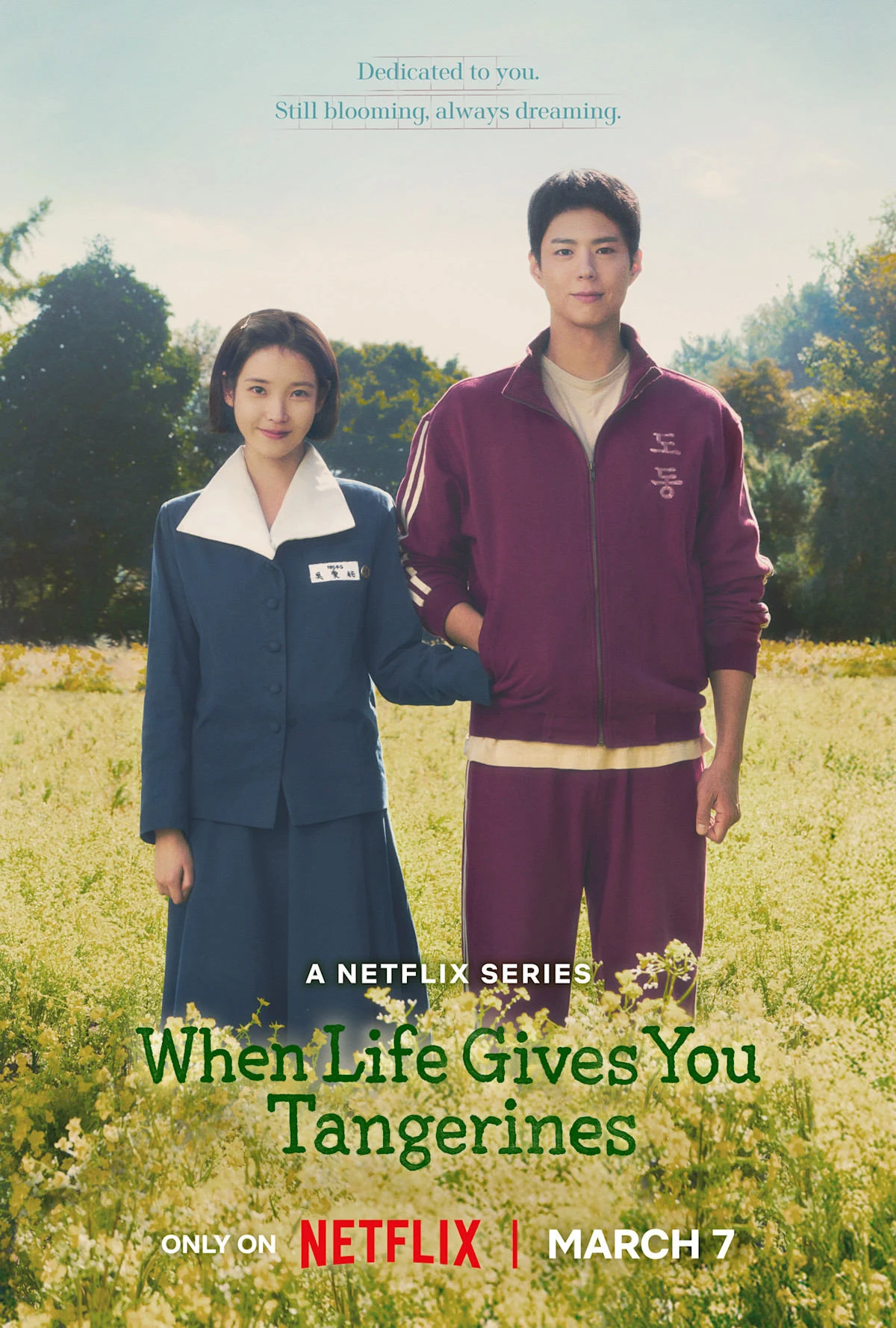 Poster  de la temporada 1 de When Life Gives You Tangerines para 