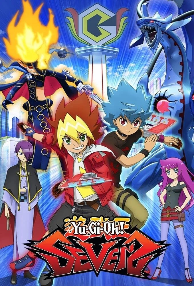 Poster  de Yu-Gi-Oh! SEVENS en inglés