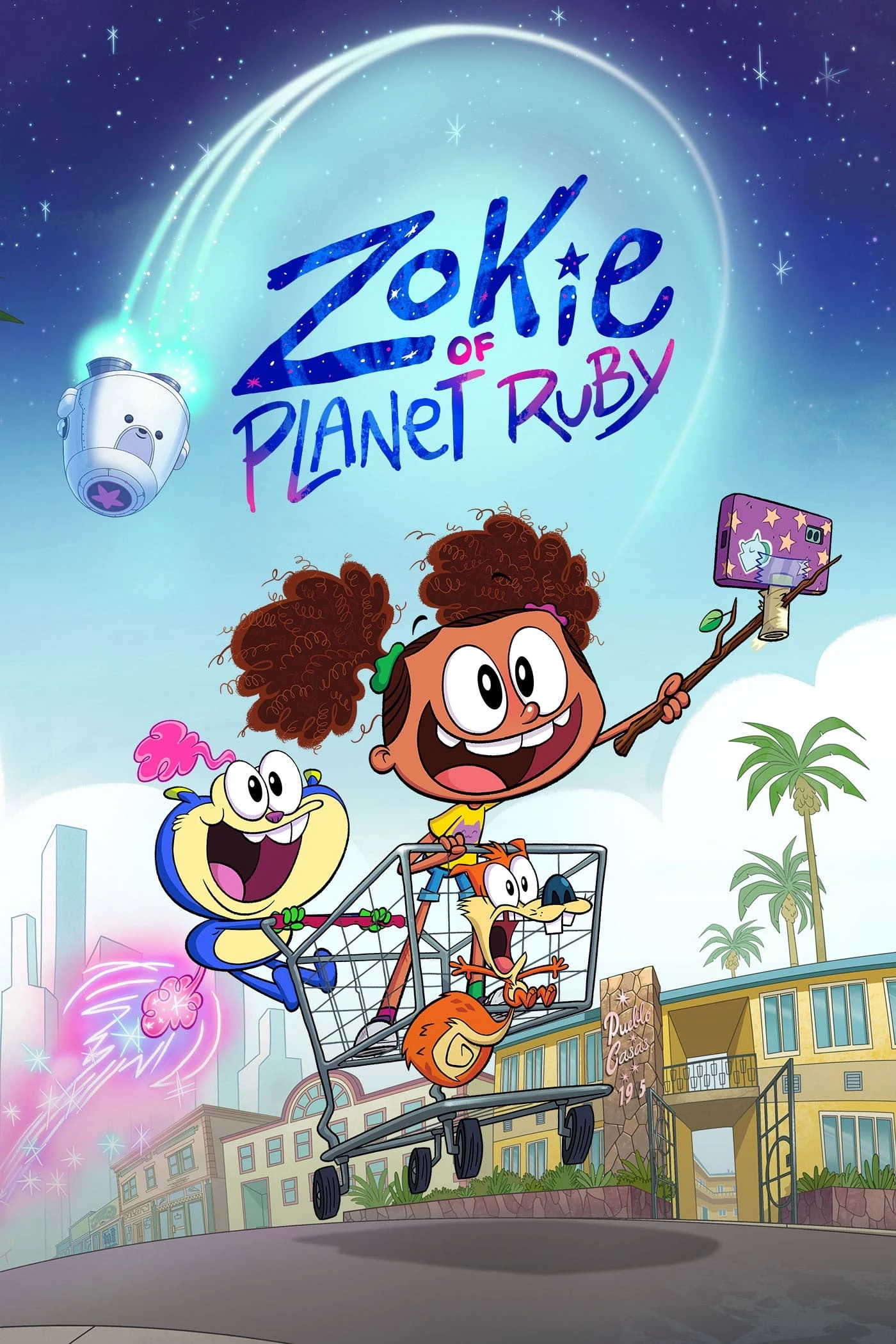 Poster  de Zokie of Planet Ruby en inglés