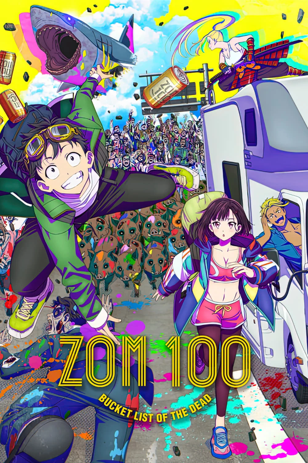 Poster  de Zom 100: Bucket List of the Dead en inglés