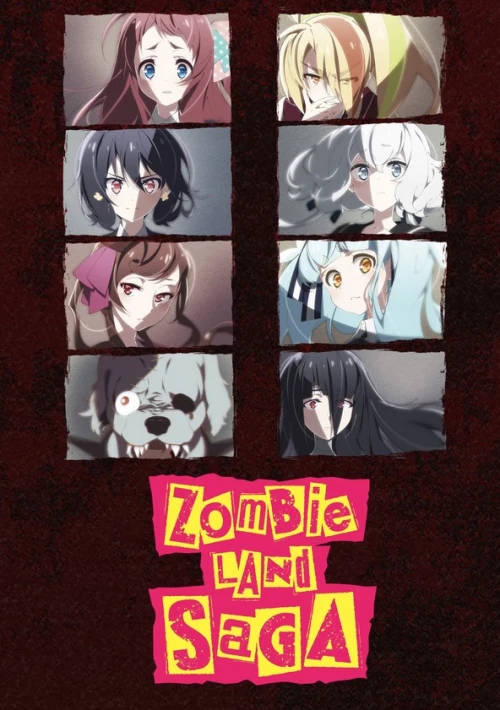 Poster  de la temporada 1 de Zombieland Saga