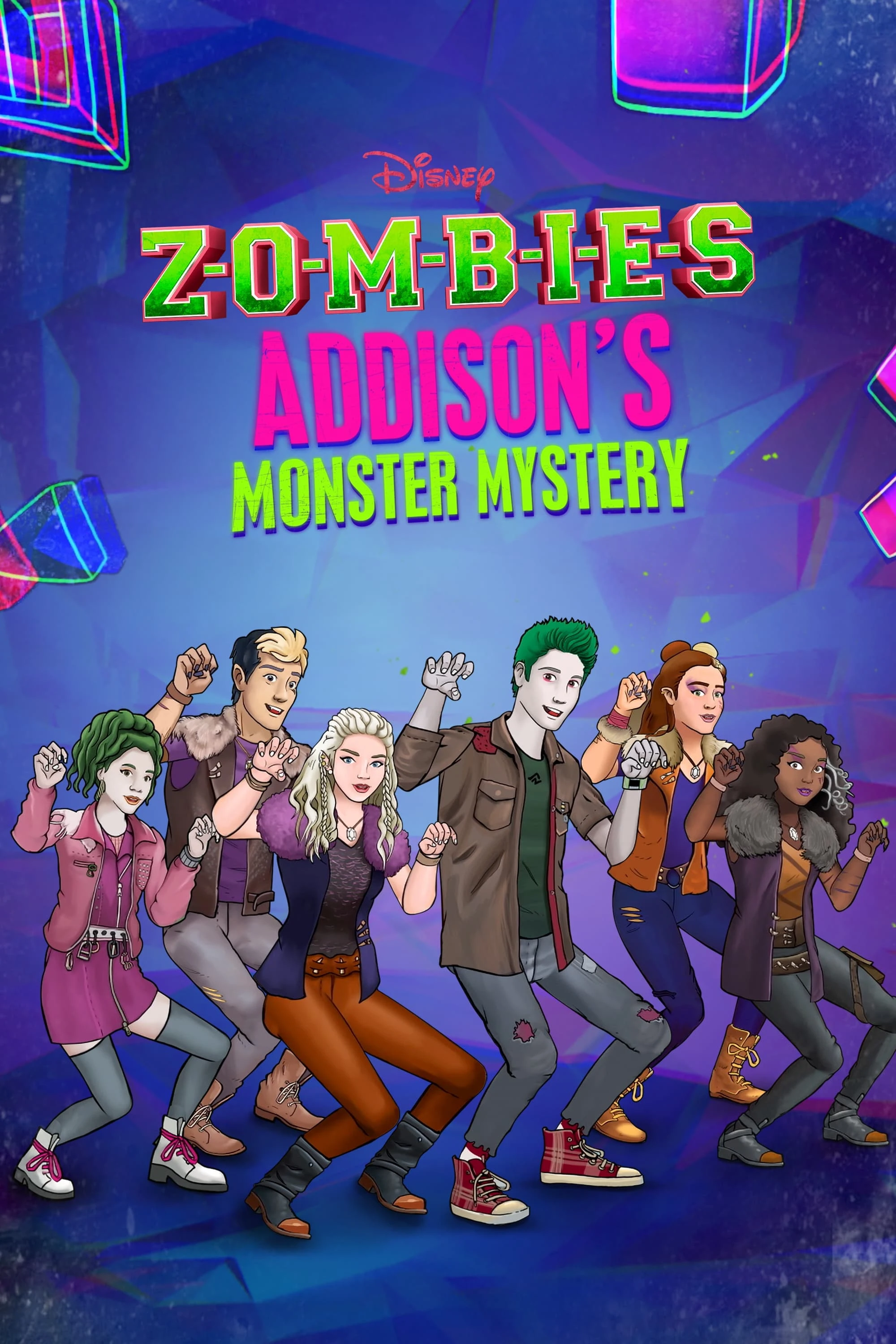 Poster  de Zombies: Addison's Moonstone Mystery en inglés