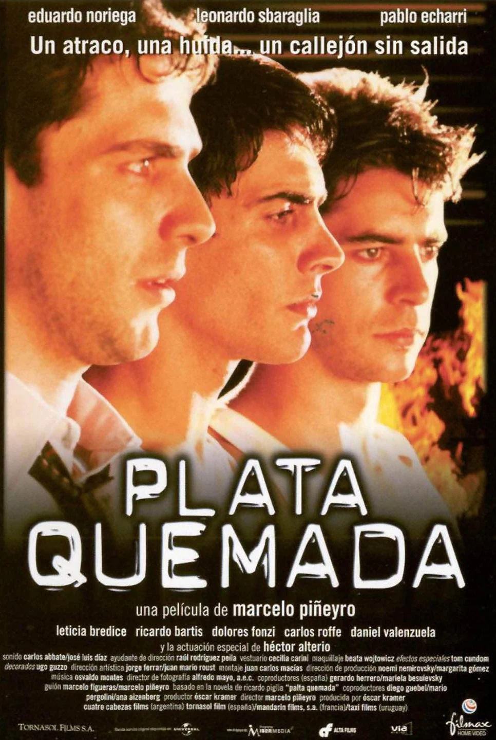 Plata quemada