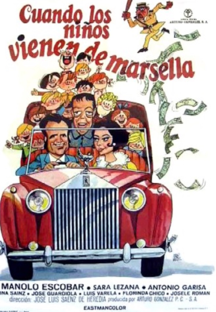 Cuando los niños vienen de Marsella Película 1974