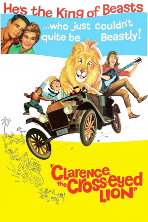 Daktari Clarence, el león bizco