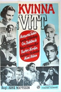Kvinna i vitt