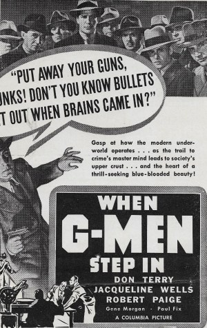 When G-Men Step In When G-Men Step In