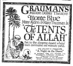 The Tents of Allah