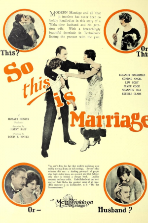 ¿Y esto es el matrimonio?