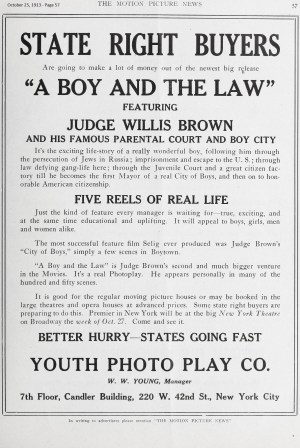A Boy and the Law