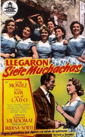 Llegaron siete muchachas