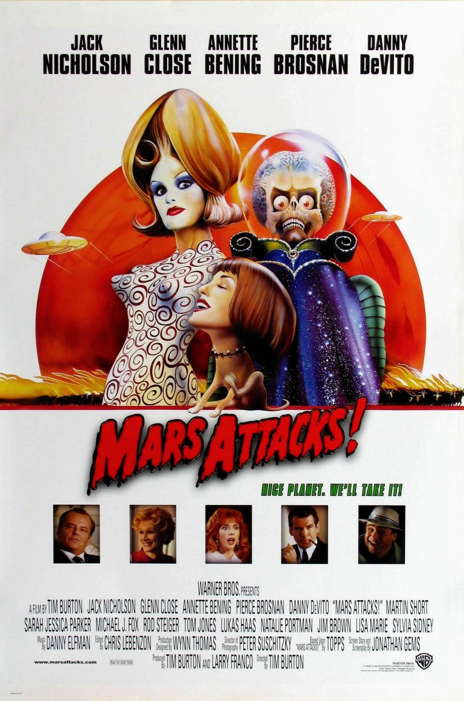 Mars Attacks! Película 1996