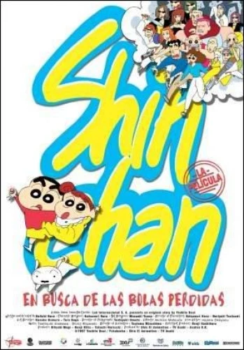 Shin-chan en busca de las bolas perdidas