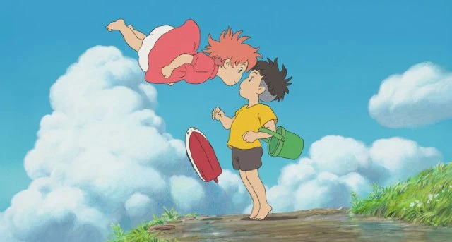 Ponyo en el acantilado