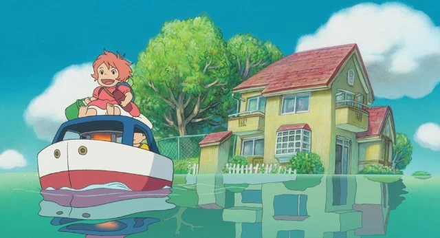 Ponyo en el acantilado