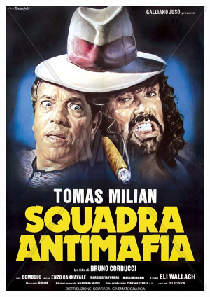Nico con la escuadra antimafia
