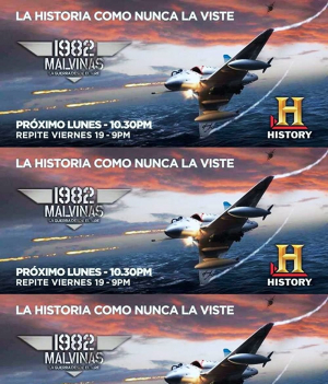 1982 Malvinas La guerra desde el aire