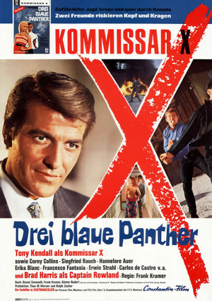 Comisario X: Tres panteras azules
