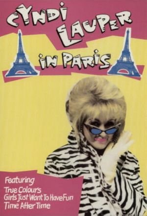 Cyndi Lauper in Paris