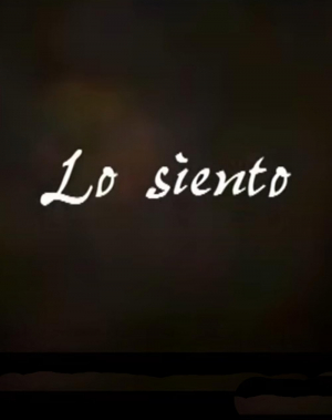 Lo siento