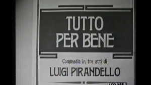 Tutto per bene