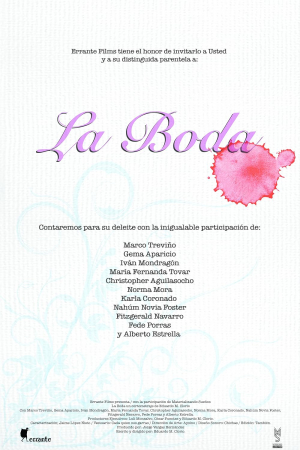 La Boda. Cortometraje cuasiexperimental cómico y trascendente para mantener viva la llama de la creatividad y la amistad.