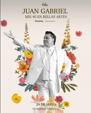 Juan Gabriel: Mis 40 en Bellas Artes