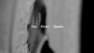 The First Speech