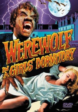 Un hombre lobo en el dormitorio de mujeres