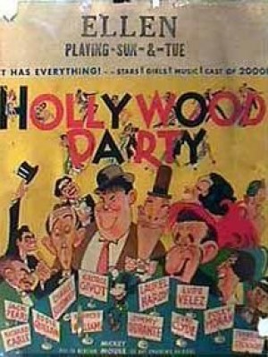 Una fiesta en Hollywood