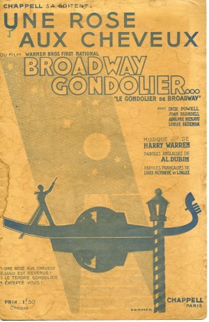 El gondolero de Broadway