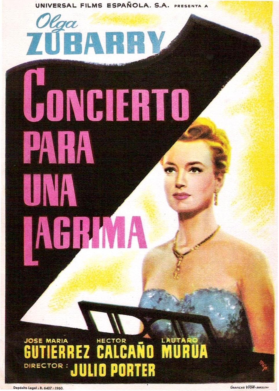 Concierto para una lágrima Película 1955